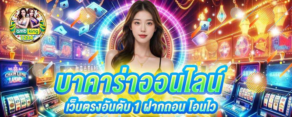 เกมส์ออนไลน์สล็อต - แบนเนอร์โปรโมชั่น