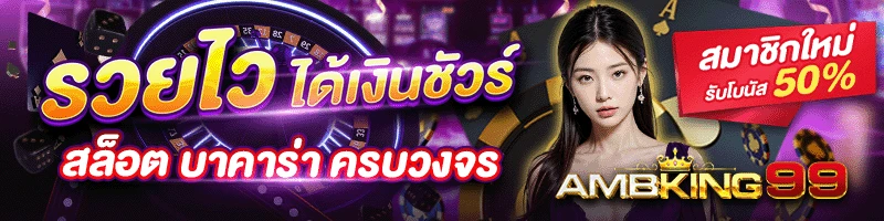 เกมสล็อตฝากถอน true wallet - แบนเนอร์โปรโมชั่น