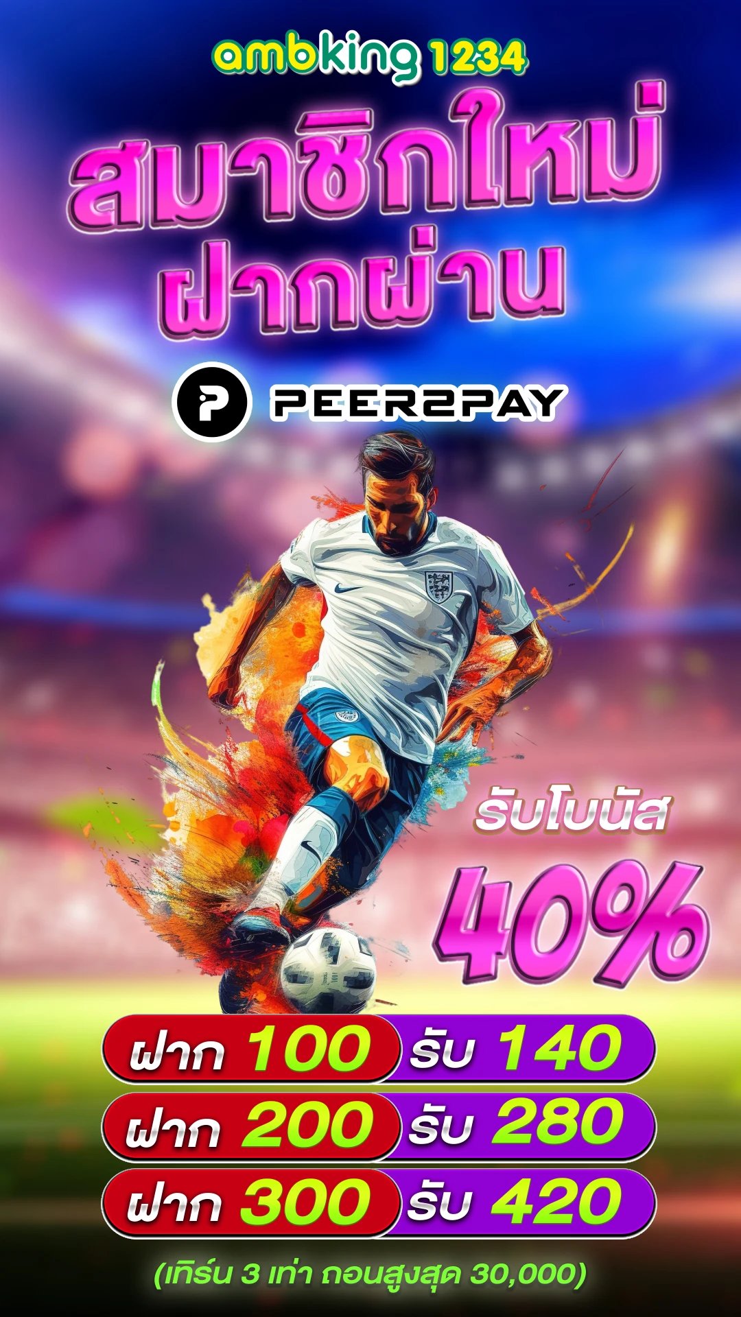 เกมสล็อตวอเลท - แบนเนอร์โปรโมชั่น