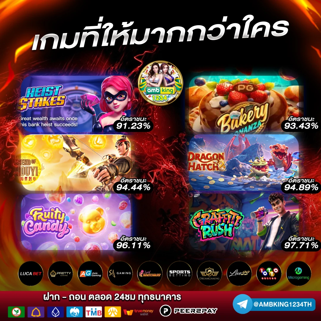 เกมรับเครดิตฟรี - แบนเนอร์โปรโมชั่น